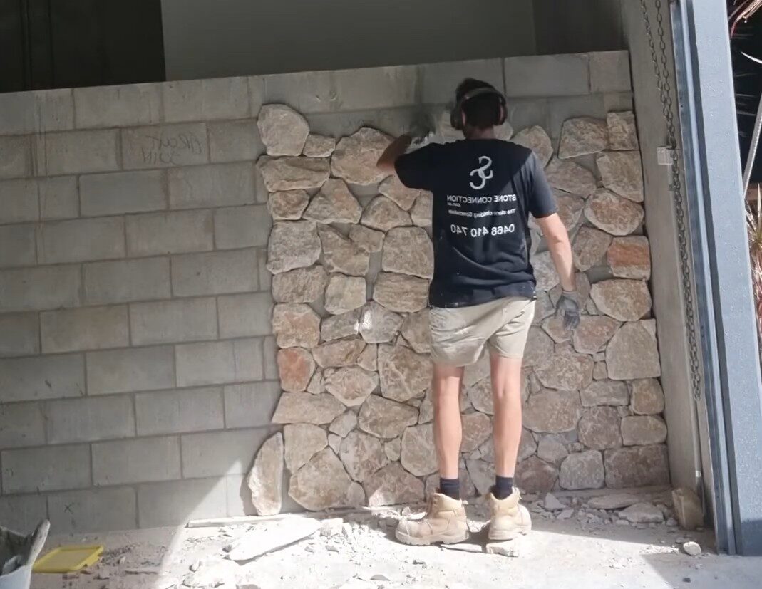 Natural stone cladding and stonemasonry by Stone Connection, Newcastle and the Hunter